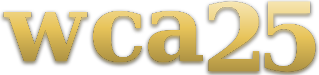 wca25 logo